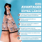 Packung mit 6 Paar bequemen, einfarbigen Socken