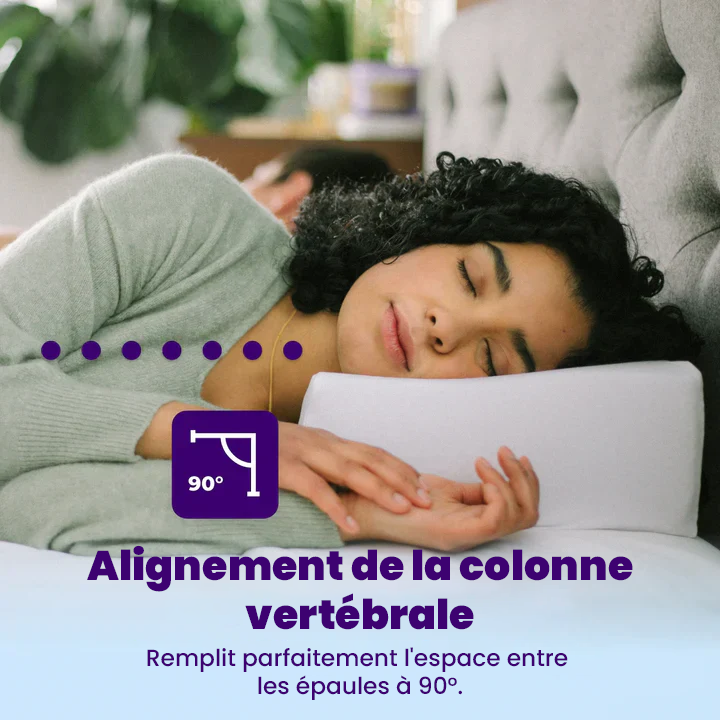 HALLO - Coussin Cubique Orthopédique sleep